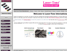 Tablet Screenshot of laser-tone.com